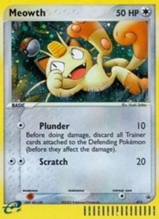 Meowth (EX Series Collector's Tin) (13) Holofoil - Nintendo Promos