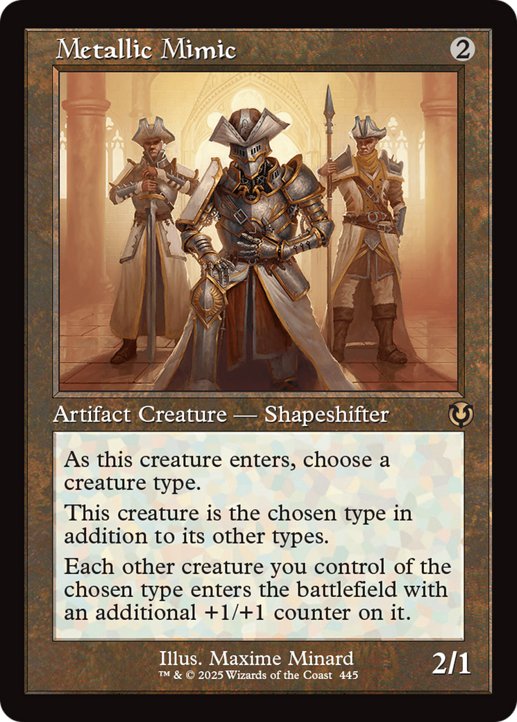 Metallic Mimic (Retro) (445) Foil - Innistrad Remastered