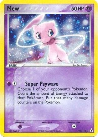 Mew (111) Holofoil - Holon Phantoms