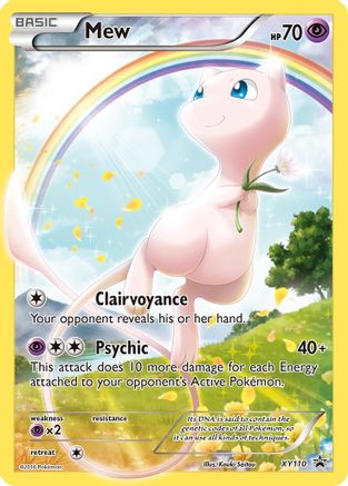 Mew (Full Art) (XY110) Holofoil - Black Star Promos