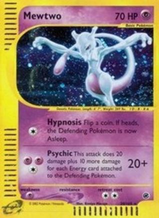 Mewtwo (20) Reverse Holofoil - Expedition