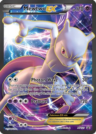 Mewtwo EX (Full Art) (XY125) Holofoil - Black Star Promos