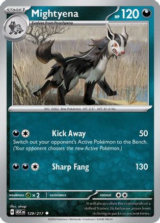 Mightyena (129) - Ascended Heroes