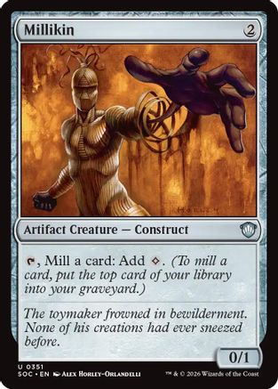 Millikin (351) - Commander: Secrets of Strixhaven