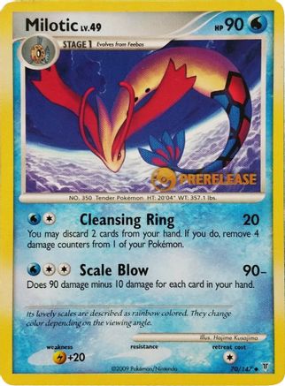 Milotic (Prerelease) (70) - Nintendo Promos