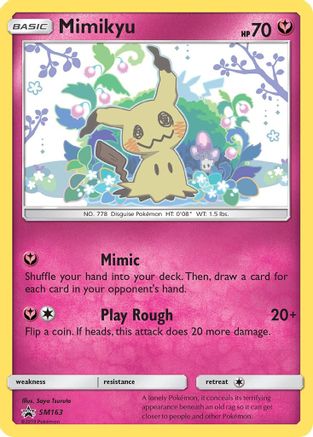 Mimikyu (SM163) Holofoil - Black Star Promos