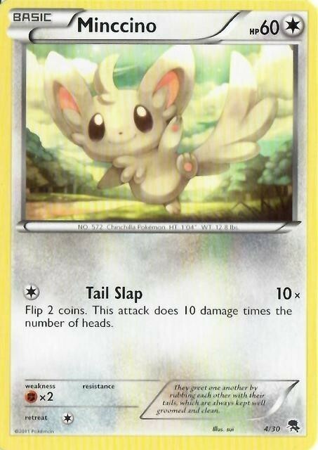 Minccino (4) - Trainer Kit: Excadrill & Zoroark