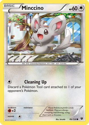 Minccino (86) Reverse Holofoil - Fates Collide