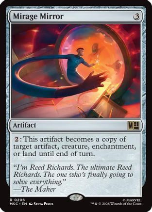 Mirage Mirror (206) Surge Foil - Commander: Marvel Super Heroes