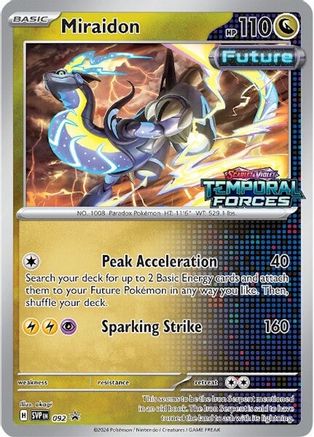 Miraidon (Prerelease) (92) Holofoil - Black Star Promos