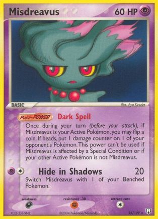 Misdreavus (25) - Team Rocket Returns