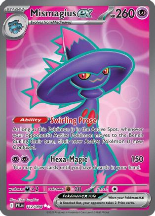 Mismagius ex (Full Art) (112) Holofoil - Phantasmal Flames