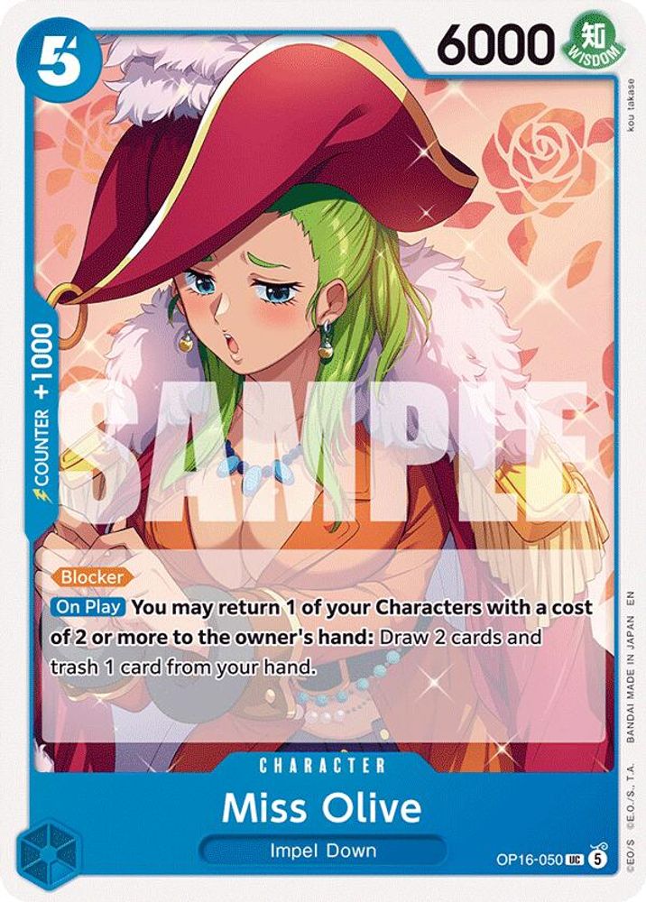 Miss Olive (OP16-050)