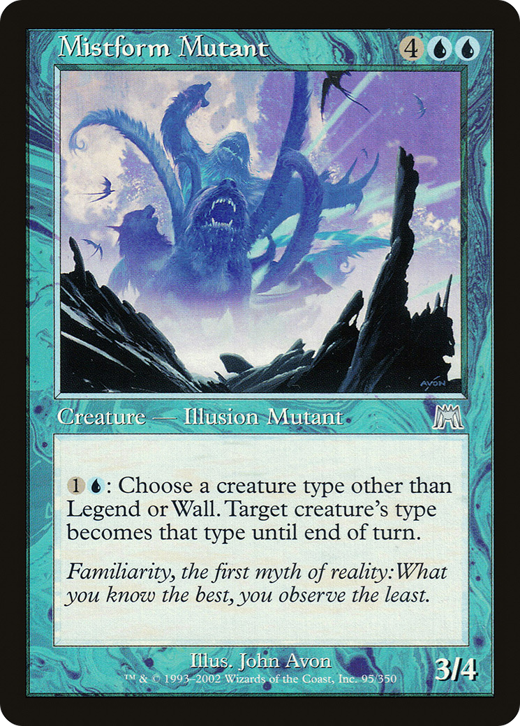 Mistform Mutant (095) Foil - Onslaught
