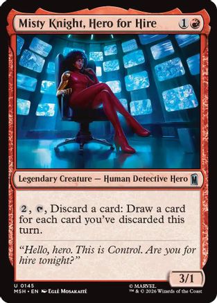 Misty Knight, Hero for Hire (145) - Marvel Super Heroes
