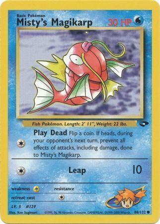 Misty's Magikarp (88) (Unlimited) - Gym Challenge