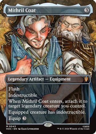 Mithril Coat (Borderless) (043) Foil - The Hobbit: Eternal-Legal
