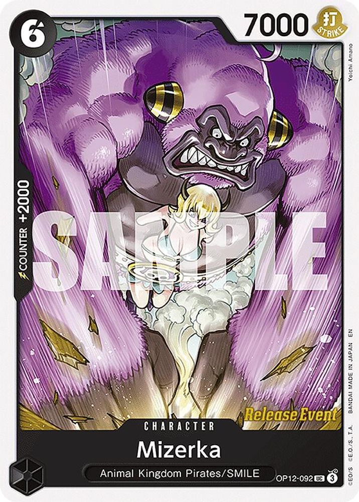 Mizerka (OP12-092) Release Event Cards