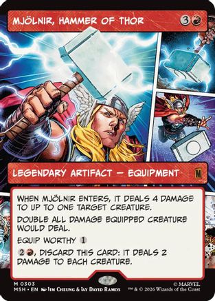 Mjolnir, Hammer of Thor (Showcase) (303) - Marvel Super Heroes