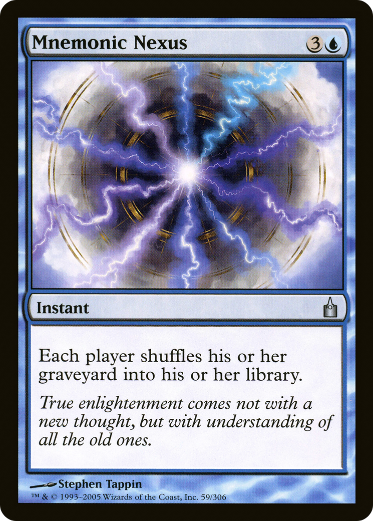 Mnemonic Nexus (059) Foil - Ravnica: City of Guilds