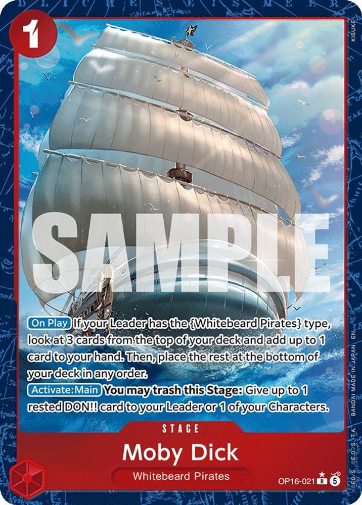 Moby Dick (Alternate Art) (OP16-021) Foil