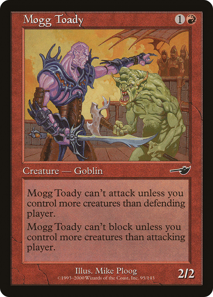 Mogg Toady (095) Foil - Nemesis