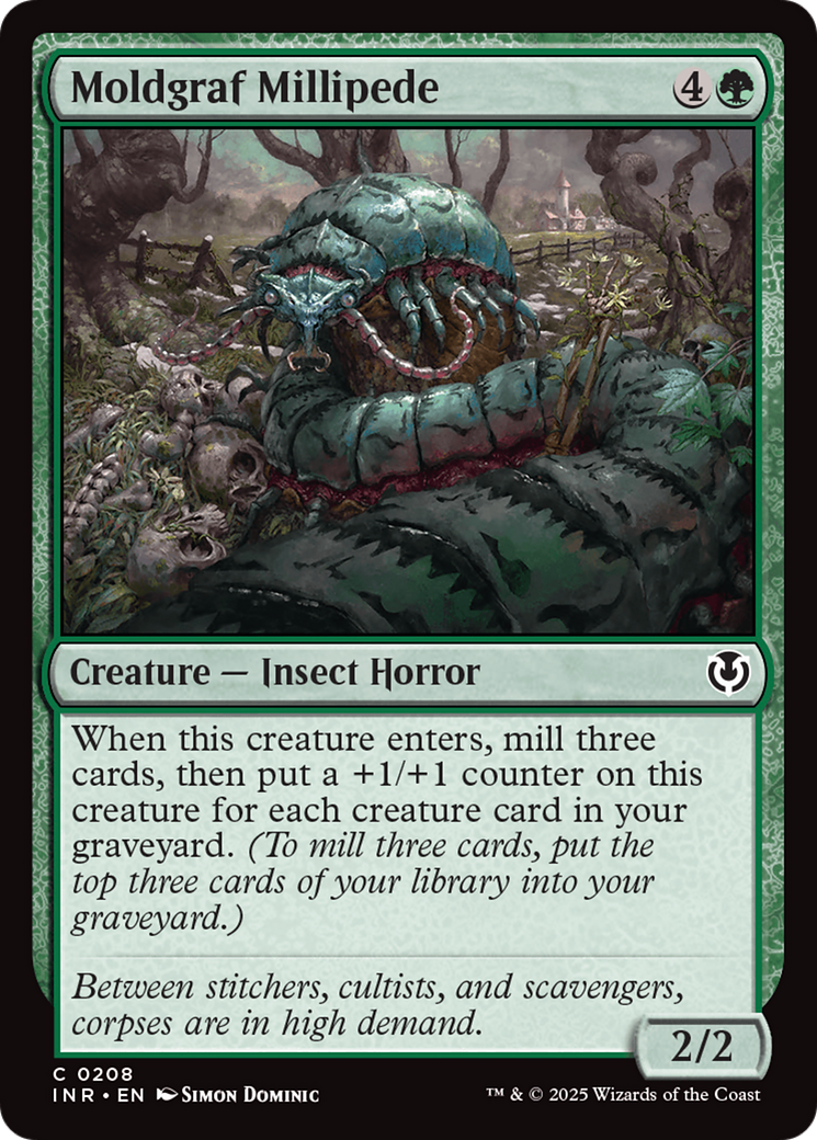 Moldgraf Millipede (208) Foil - Innistrad Remastered