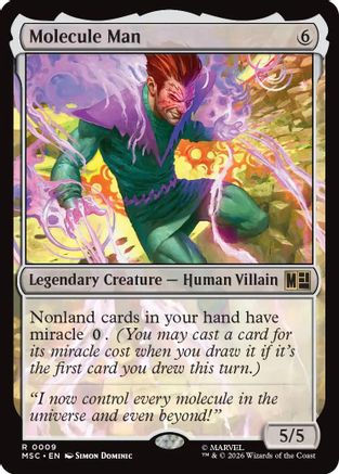 Molecule Man (009) - Commander: Marvel Super Heroes