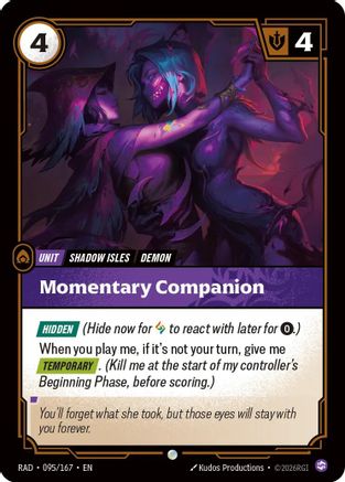 Momentary Companion (095) Foil - Radiance