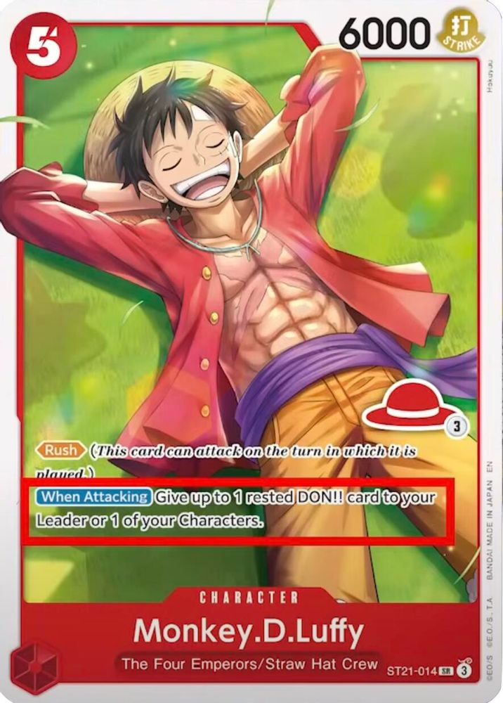 Monkey.D.Luffy (Luffy Deck) (ST21-014)
