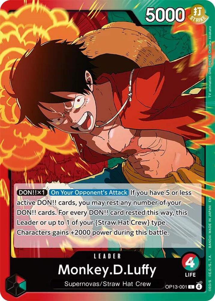 Monkey.D.Luffy (OP13-001)