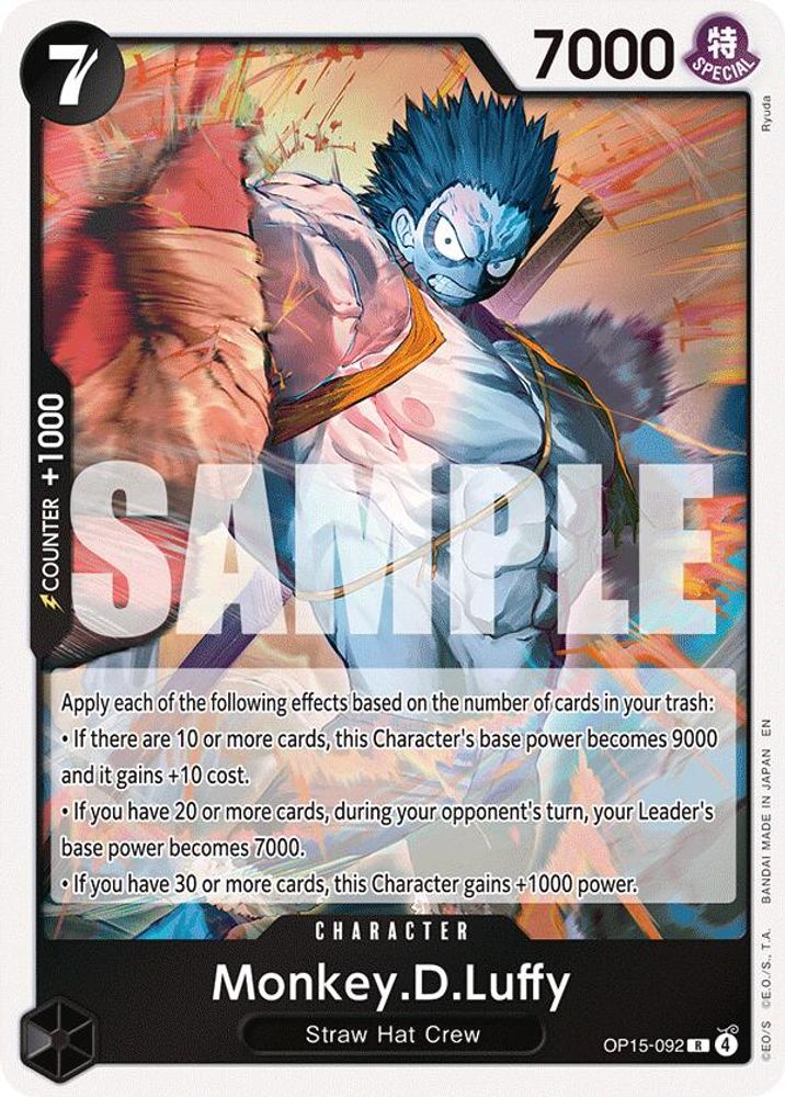 Monkey.D.Luffy (OP15-092) Foil
