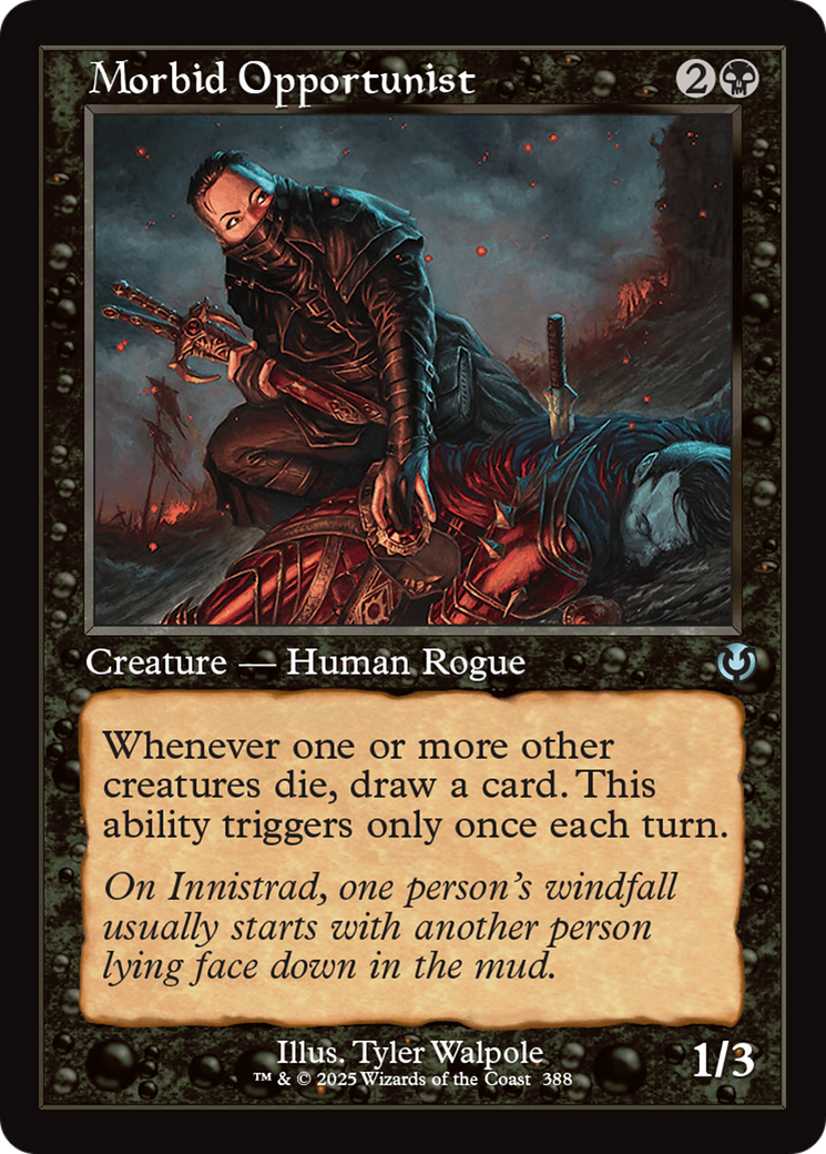 Morbid Opportunist (Retro) (388) - Innistrad Remastered