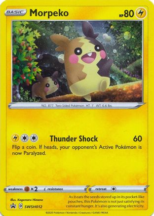 Morpeko (SWSH012) Holofoil - Black Star Promos