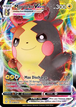 Morpeko VMAX (38) Holofoil - Shining Fates