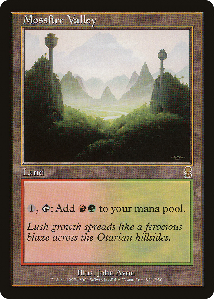 Mossfire Valley (321) Foil - Odyssey