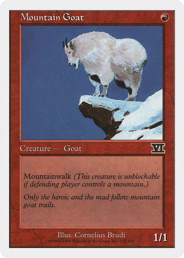 Mountain Goat (195) - Classic Sixth Edition