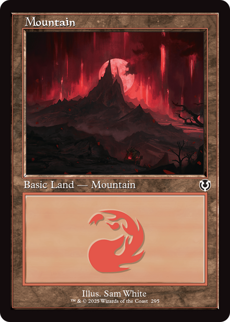 Mountain (Retro) (295) Foil - Innistrad Remastered