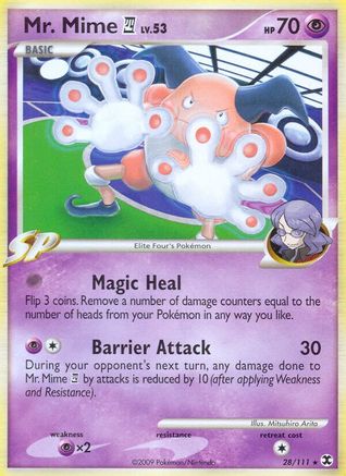 Mr. Mime E4 (28) - Rising Rivals