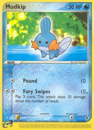 Mudkip (60) Reverse Holofoil - Ruby and Sapphire
