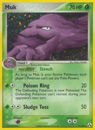 Muk (11) Holofoil - Legend Maker