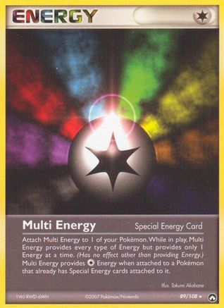 Multi Energy (89) Reverse Holofoil - Power Keepers