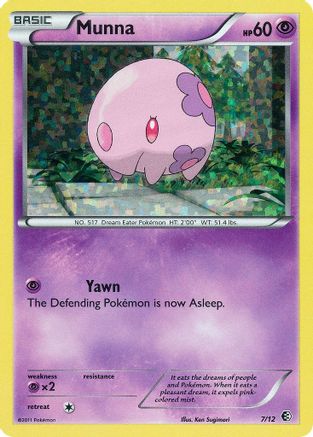 Munna (7) Holofoil - McDonalds Promos 2011