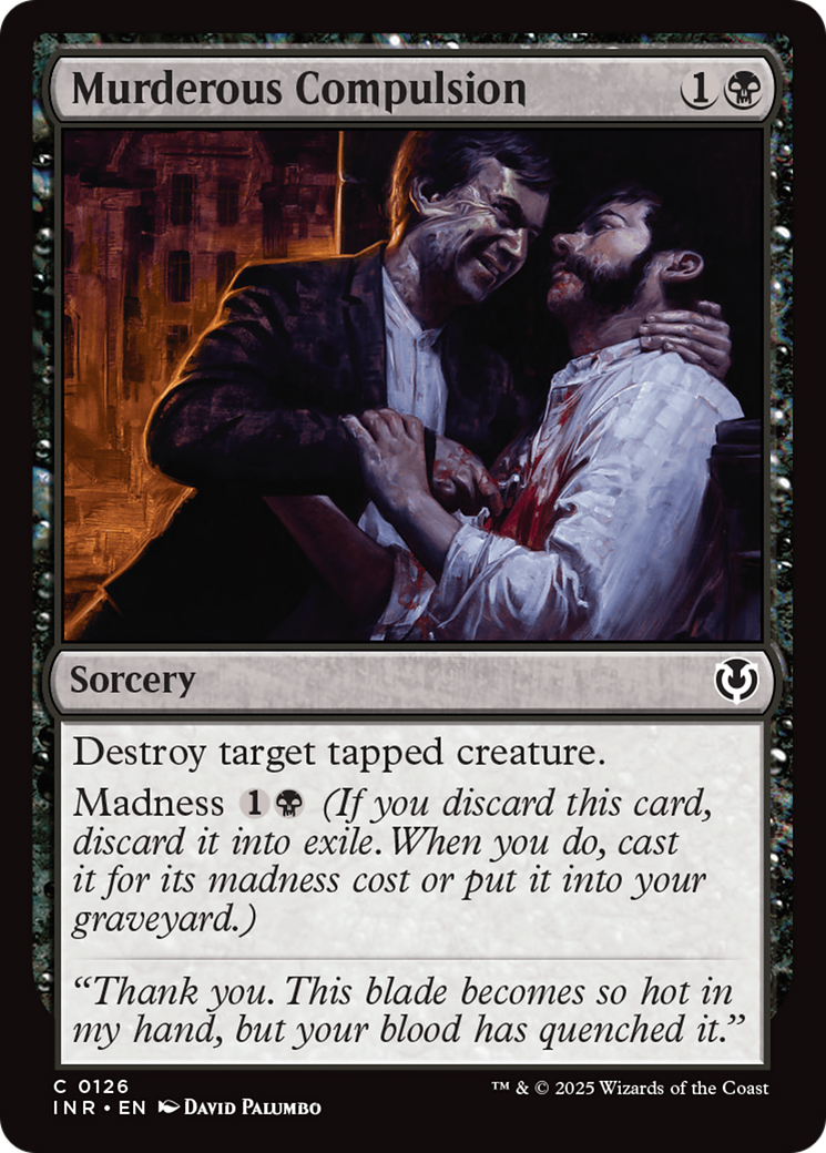 Murderous Compulsion (126) Foil - Innistrad Remastered