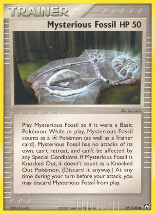 Mysterious Fossil (85) - Power Keepers