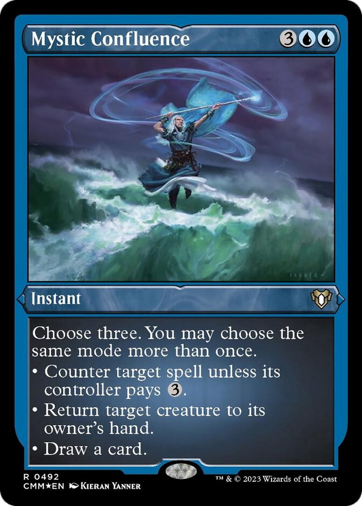 Mystic Confluence (492) Etched Foil - Commander Masters