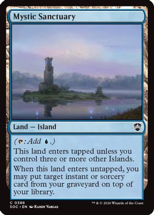 Mystic Sanctuary (388) - Commander: Secrets of Strixhaven