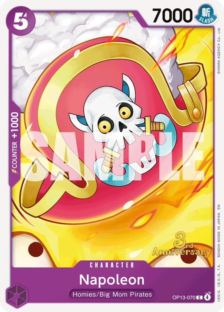 Napoleon (OP13-070) 3rd Anniversary Tournament Cards