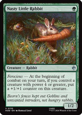 Nasty Little Rabbit (130) Foil - The Hobbit