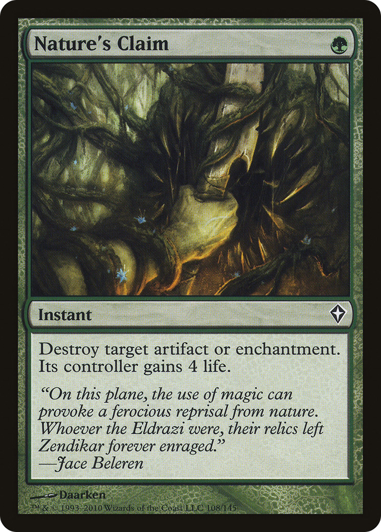 Nature's Claim (108) - Worldwake